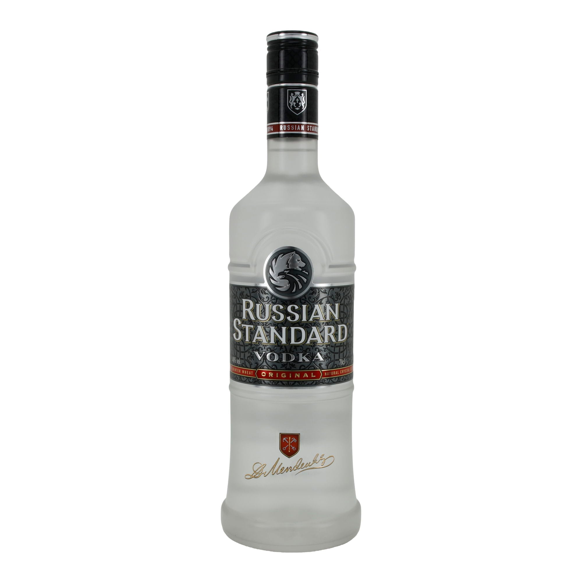 Russian Standard Vodka | Alkohol | Premium Wodka aus Russland | 0,7 l Flasche Russian Standard